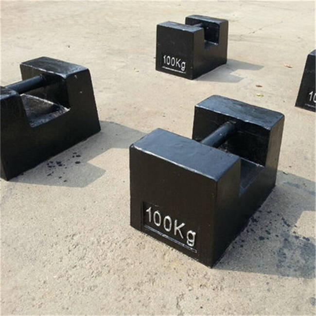 汨羅市100公斤鑄鐵標(biāo)準(zhǔn)砝碼廠家